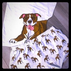 Pit bull pj set